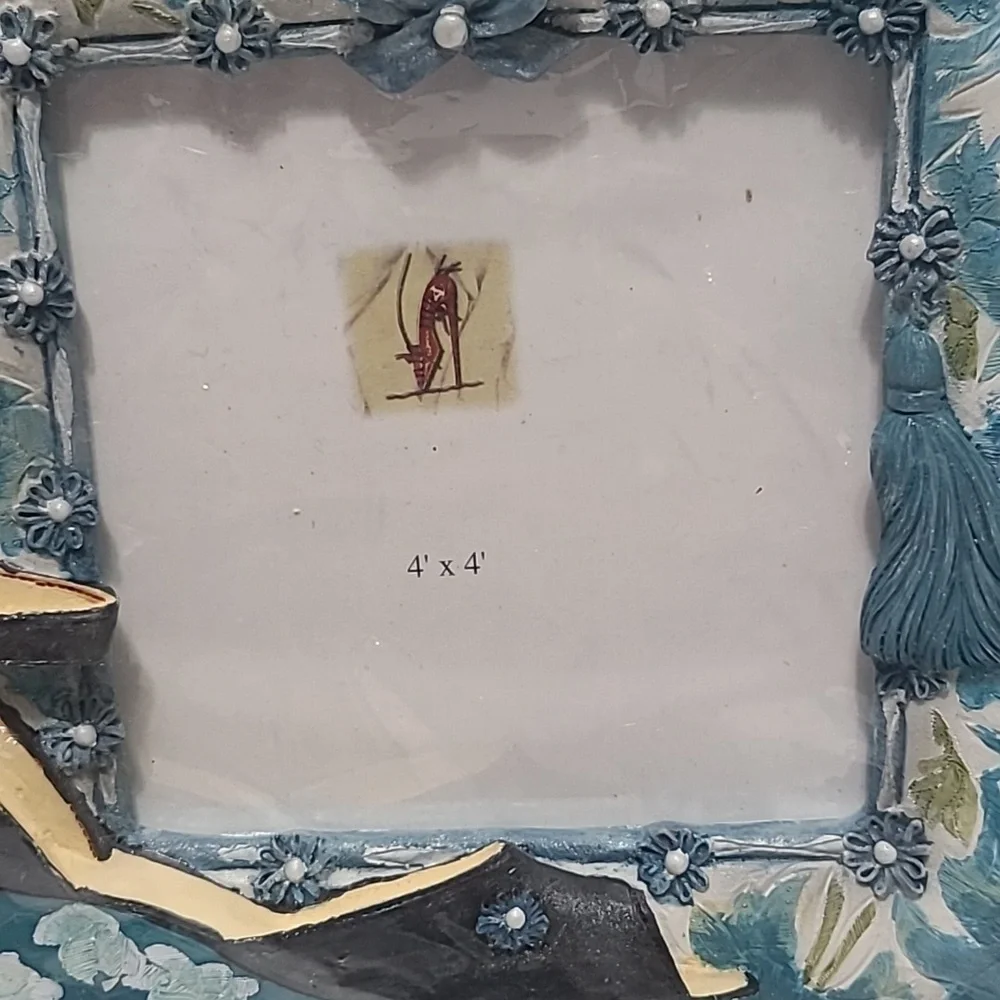 Shoe Blue‎ Picture Frame 4X4